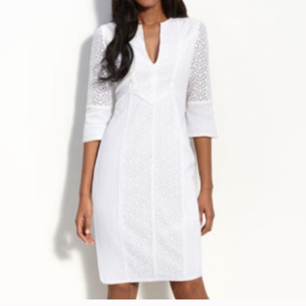 BCBGMaxAzria Darcy Eyelet Dress